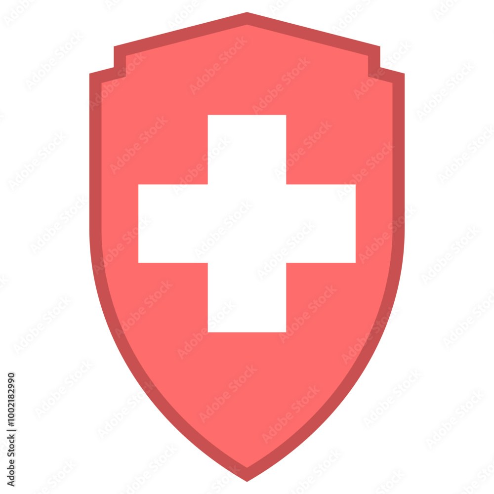 Shield Medical Cross Line Shield Medical Cross Line
