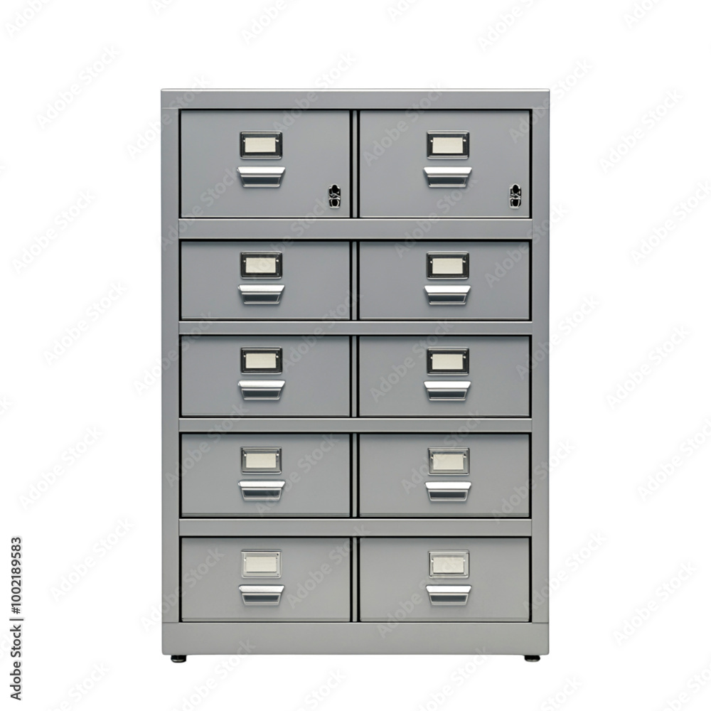 Grey Metal Filing Cabinet for Office Storage Grey Metal Filing Cabinet for Office Storage
