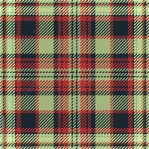 Textile design of textured plaid. Checkered fabric pattern swatch for shirt, dress, suit, wrapping paper print, invitation and gift card.