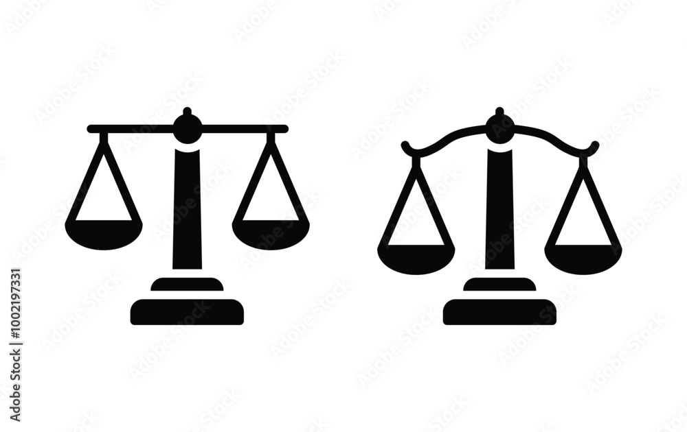Scale Justice icon, Scale Justice sign vector Scale Justice icon, Scale Justice sign vector