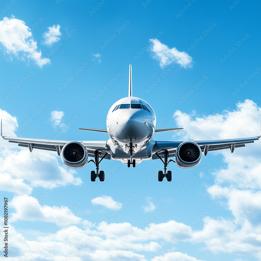 Fototapeta premium Modern Passenger Jet