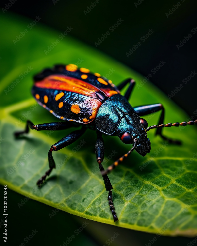 Gift a friend a multicolor insect on leaf with a delightful Abstract Insect Art Gift a friend a multicolor insect on leaf with a delightful Abstract Insect Art
