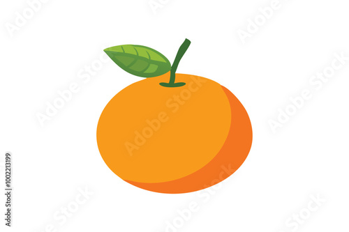 , Cute orang vector art illustration