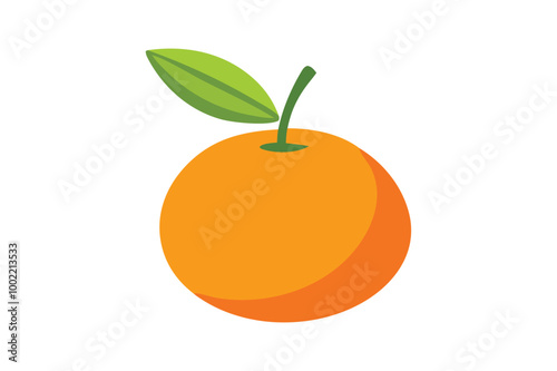 , Cute orang vector art illustration