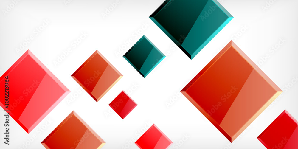 Shiny glossy metallic or plastic square design background. Vector Illustration For Wallpaper, Banner, Background, Card, Book Illustration, landing page Shiny glossy metallic or plastic square design background. Vector Illustration For Wallpaper, Banner, Background, Card, Book Illustration, landing page
