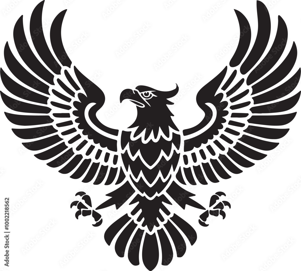 Fototapeta premium eagle vector,image.Art & Illustration.
