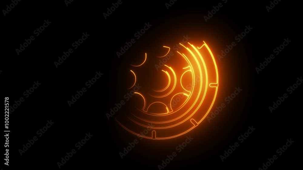 Neon Car tire appears on white background. A slowly turning car tire. Car Tire Wheel Rotating on white color background. Neon Car tire appears on white background. A slowly turning car tire. Car Tire Wheel Rotating on white color background.