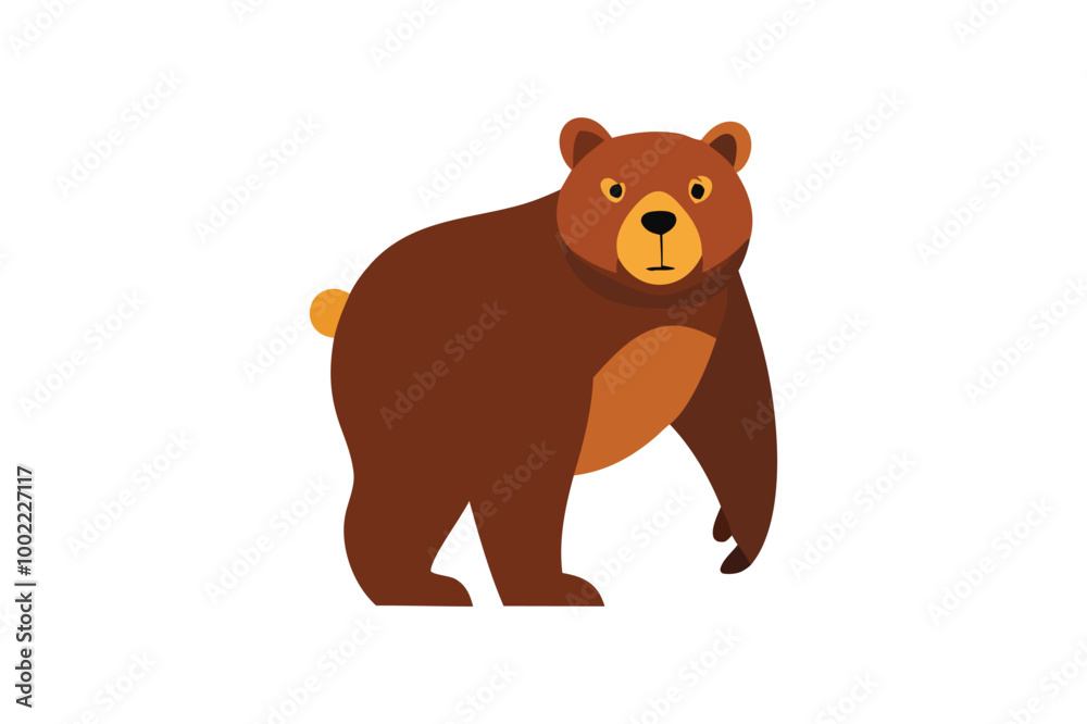 Cute Bear vector art illustration Cute Bear vector art illustration