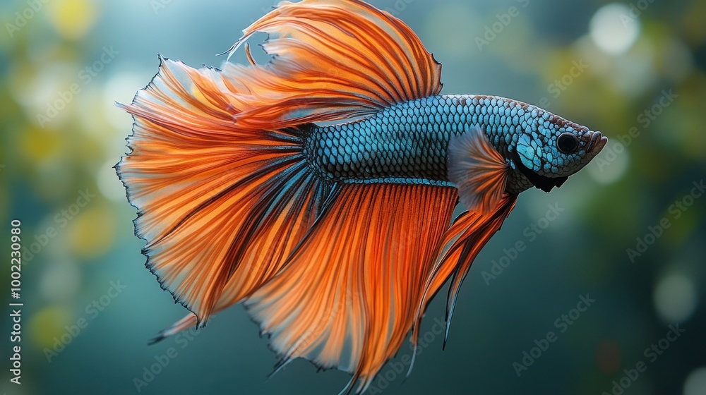 Siamese Fighting Fish in Aquatic Paradise Siamese Fighting Fish in Aquatic Paradise