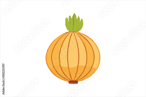 Onion vector art and illustration