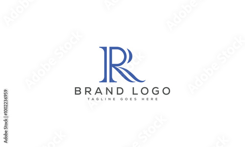 letter R logo design vector template design for brand.