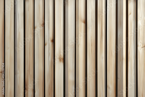 Natural Wood Planks Background Texture - Light Brown Wooden Wall