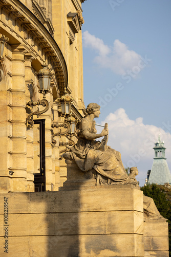Obraz na płótnie Rudolfinum, currently the home of Czech Philharmonic Orchestra, Prague, Czech Republic w salonie