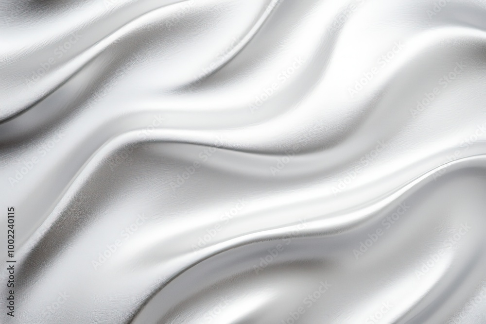 Shiny silver texture flat lay background Shiny silver texture flat lay background