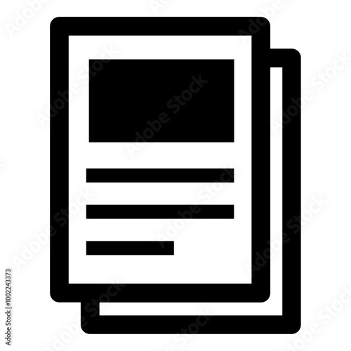 Documents, papers icon 