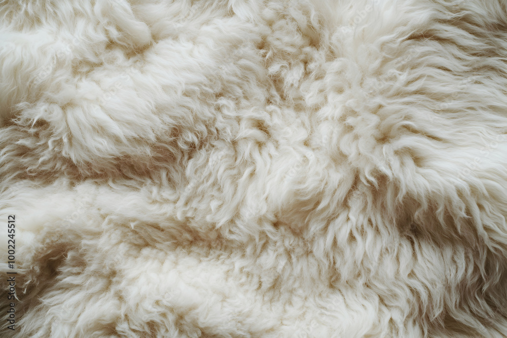 White Fluffy Fur Texture Background White Fluffy Fur Texture Background