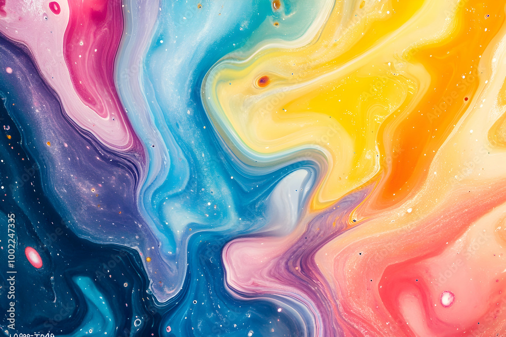 Abstract Swirls of Color, Fluid Art, Acrylic Pouring, Painting, Background, Liquid Art, Blue, Yellow, Pink, Purple, White, Orange, Abstract Background Abstract Swirls of Color, Fluid Art, Acrylic Pouring, Painting, Background, Liquid Art, Blue, Yellow, Pink, Purple, White, Orange, Abstract Background