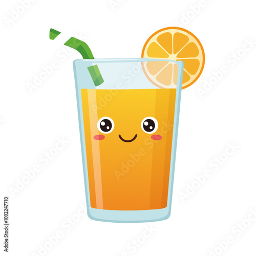 Juice Drink Beverage Liquid Water Fresh Animation Kawaii Healthy Character
