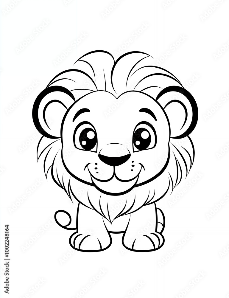 a drawing of a lion a drawing of a lion