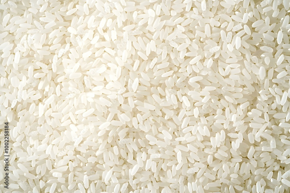 Raw white rice background Close up top view high resolution image of the product. Copy space image. Place for adding text and design Raw white rice background Close up top view high resolution image of the product. Copy space image. Place for adding text and design