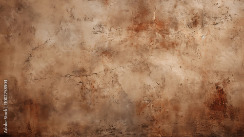 Brown Grunge Concrete Wall Texture Background