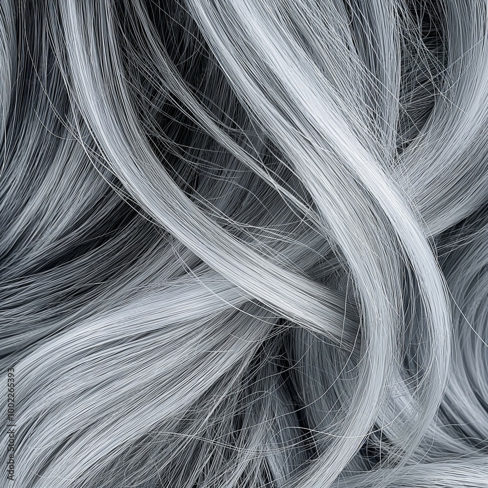 Closeup of a woman's hair color and texture Closeup of a woman's hair color and texture