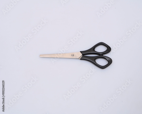 фотографія black knives with white background, chancellery
