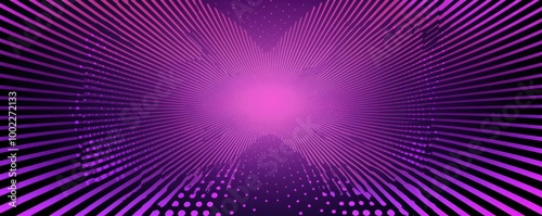 Abstract purple background with a vibrant gradient of light creating a dynamic and futuristic design photo