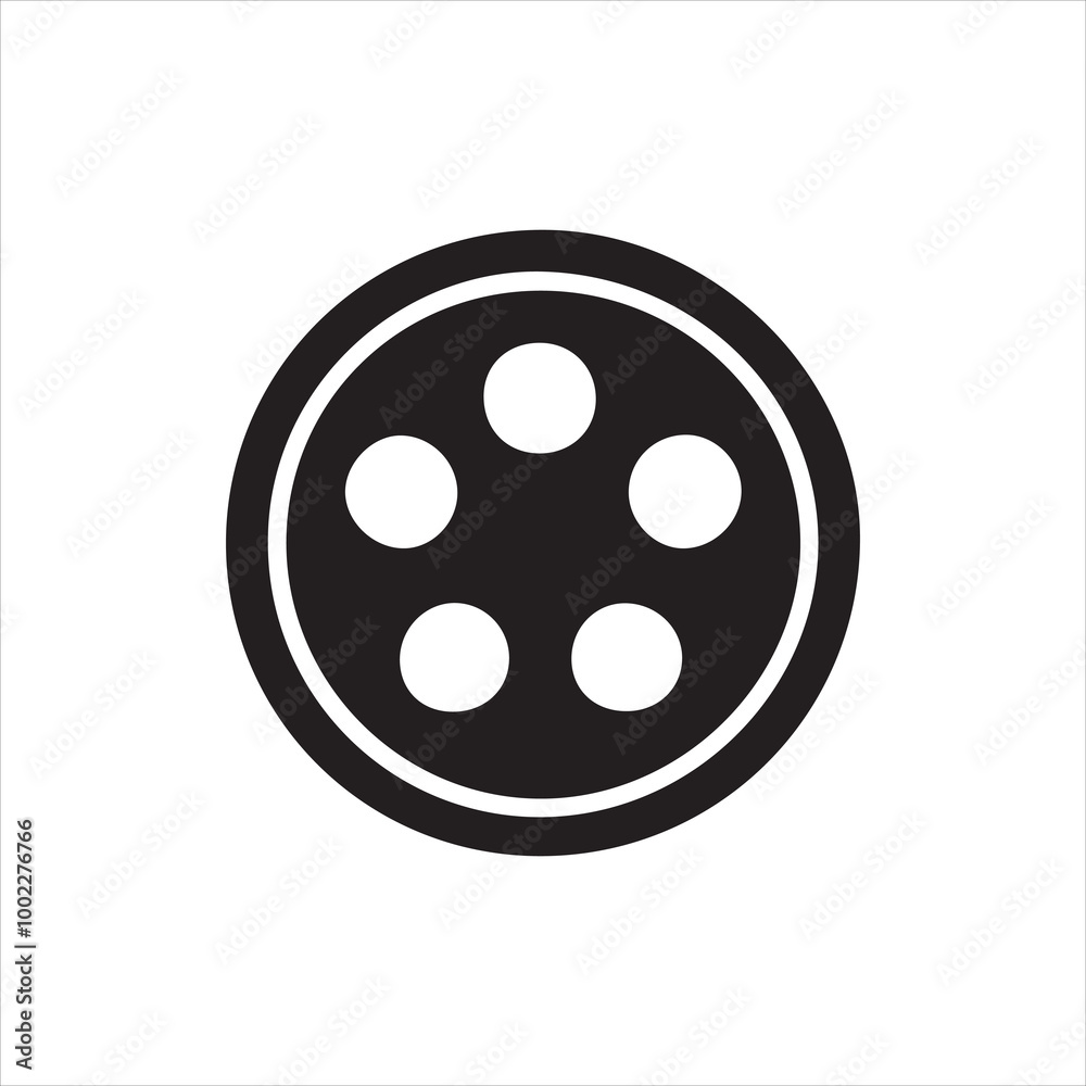 Cinema icon, film icon vector on white background Cinema icon, film icon vector on white background