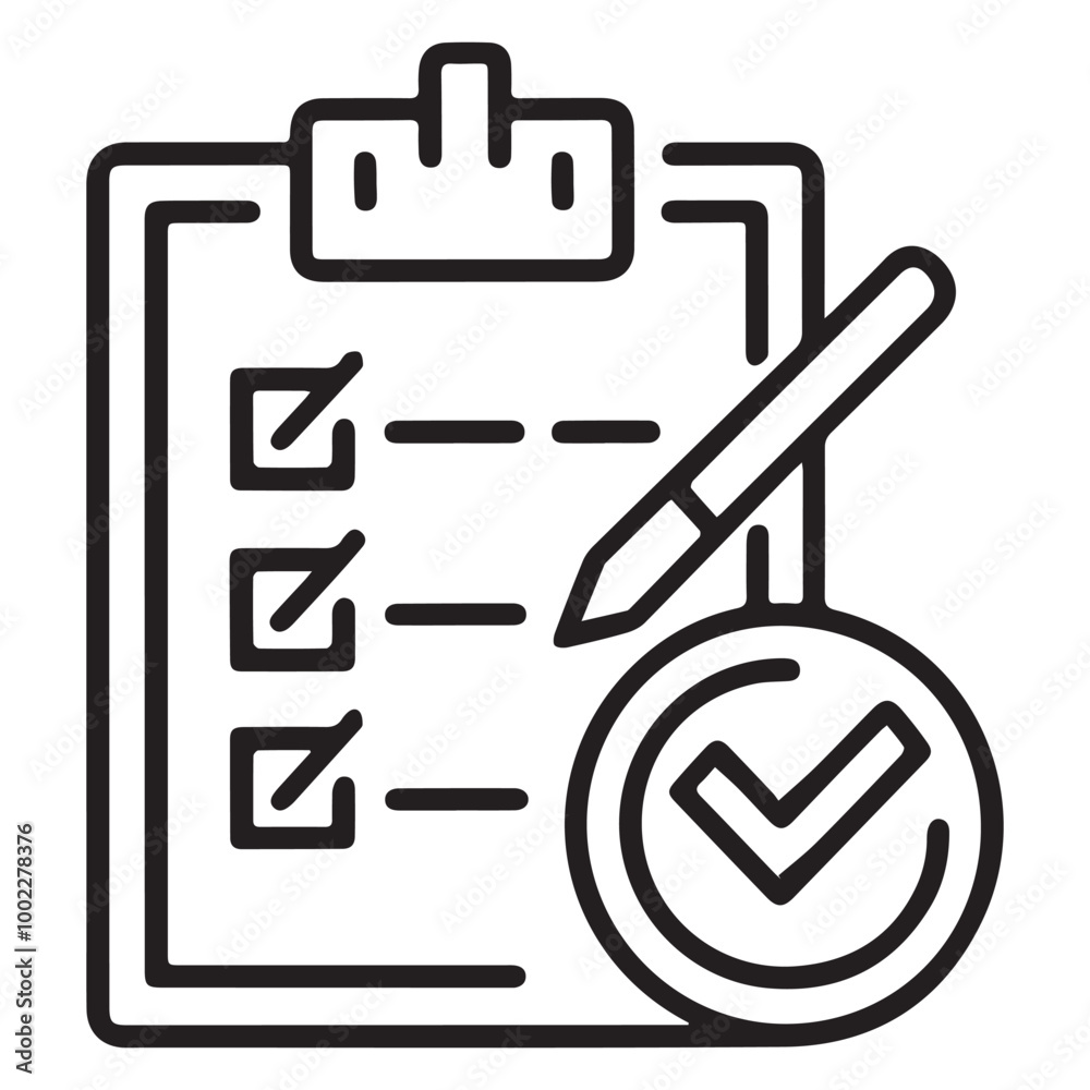 Task list vector icon illustration. Task list vector icon illustration.