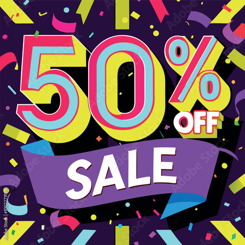 50% boom comic pop art explosion