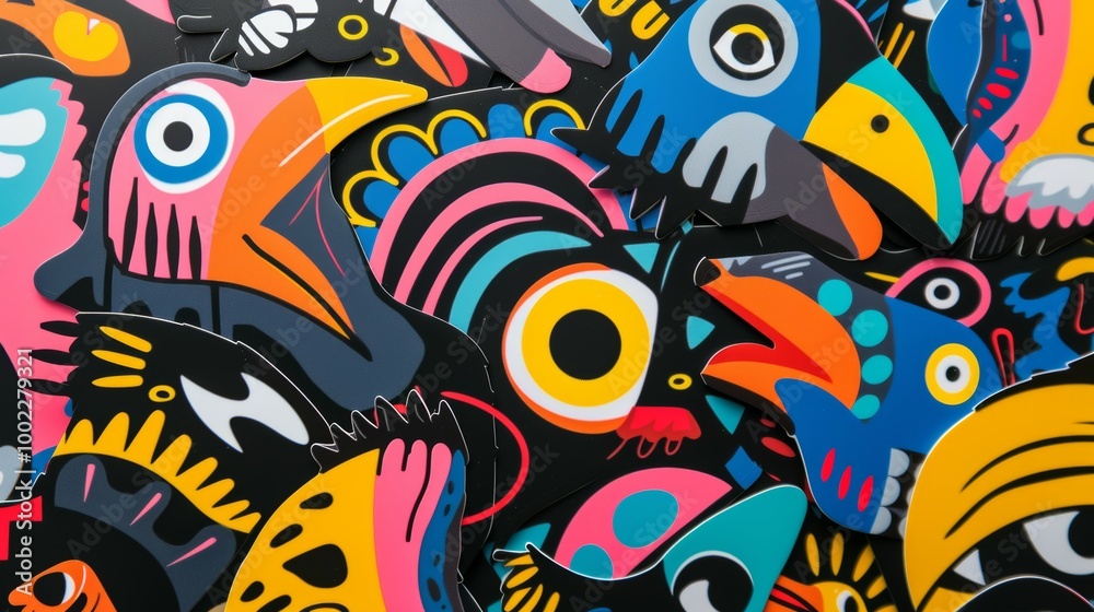 Obraz premium wall graffiti