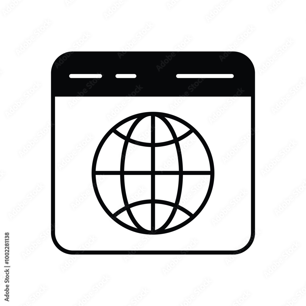 Favicon vector icon stock illustration Favicon vector icon stock illustration