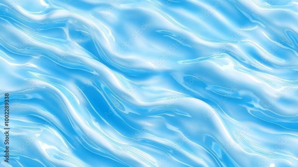 Waterflow seamless watercolor background