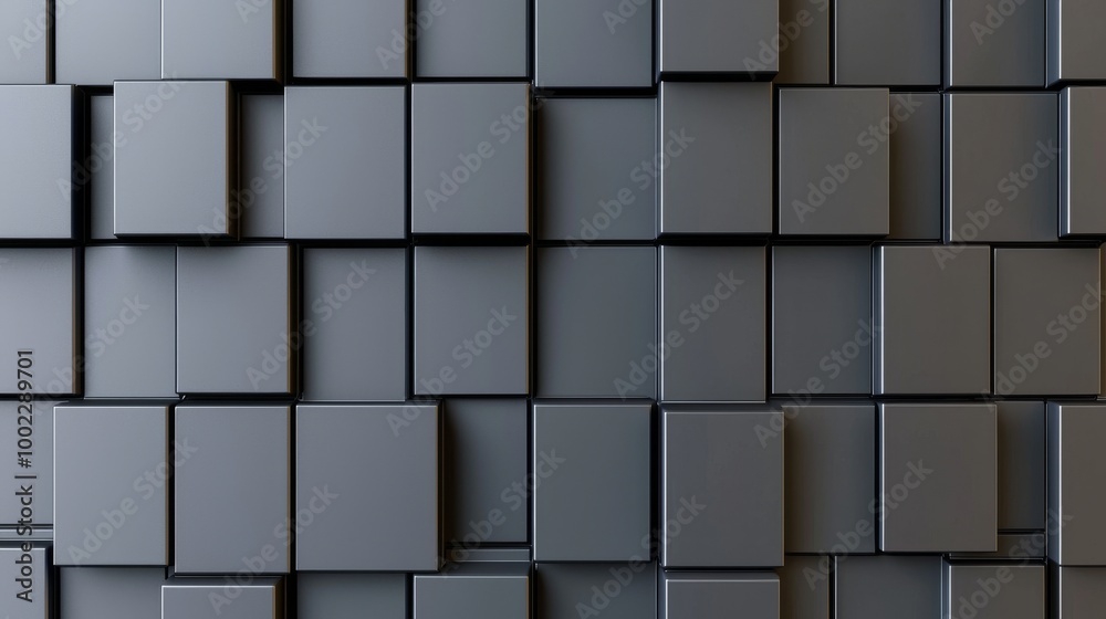 3D rendering of black geometric background, digital data background, 3D polygon render 3D rendering of black geometric background, digital data background, 3D polygon render