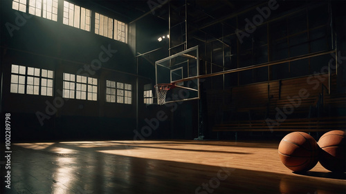 Basketball court
