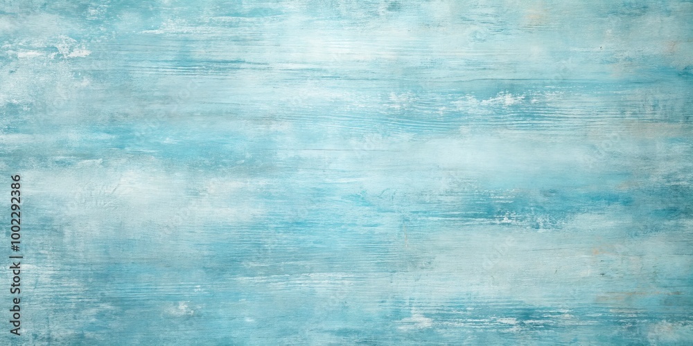 Obraz premium Blue Wooden Texture Background A Vertical, Abstract, and Close Up Image of a Distressed Light Blue Wooden Surface