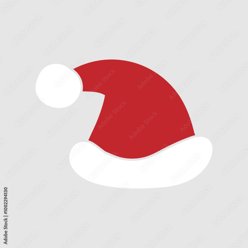 Santa hat icon vector. Christmas illustration sign. new Year symbol. Santa hat icon vector. Christmas illustration sign. new Year symbol.