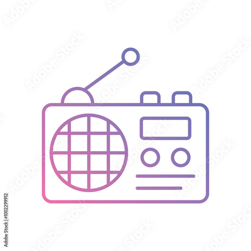 Radio Button vector icon stock illustration photo