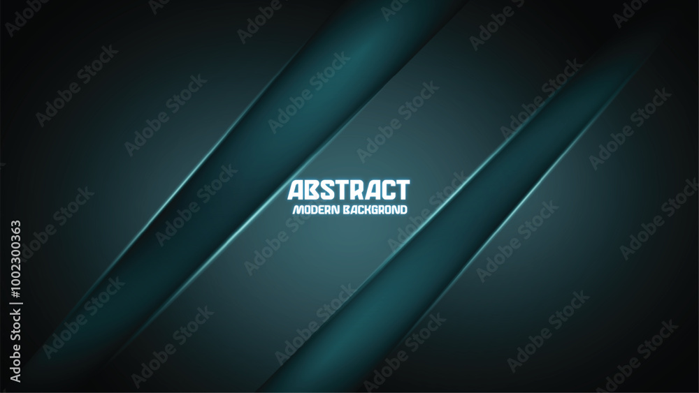 Abstract Dark Navy Green TechInspired Background Abstract Dark Navy Green TechInspired Background