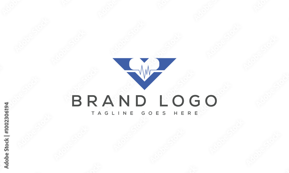 letter V logo design vector template design for brand. letter V logo design vector template design for brand.