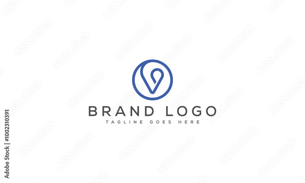 letter V logo design vector template design for brand. letter V logo design vector template design for brand.
