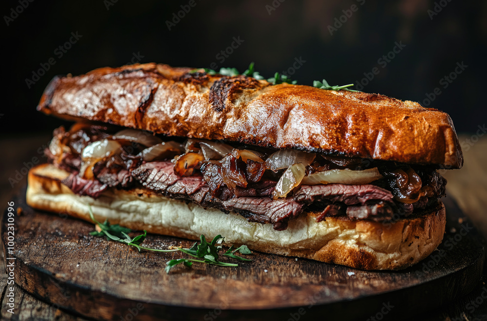 Scrumptious Roast Beef Sandwich with Horseradish Sauce for a Flavorful Bite Scrumptious Roast Beef Sandwich with Horseradish Sauce for a Flavorful Bite