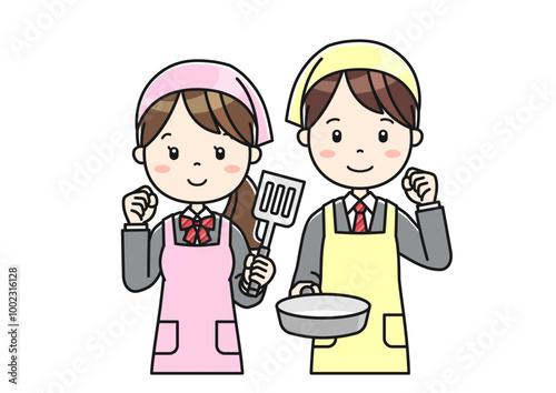 部活動イラスト03　Clip art of Club Activity Illustration