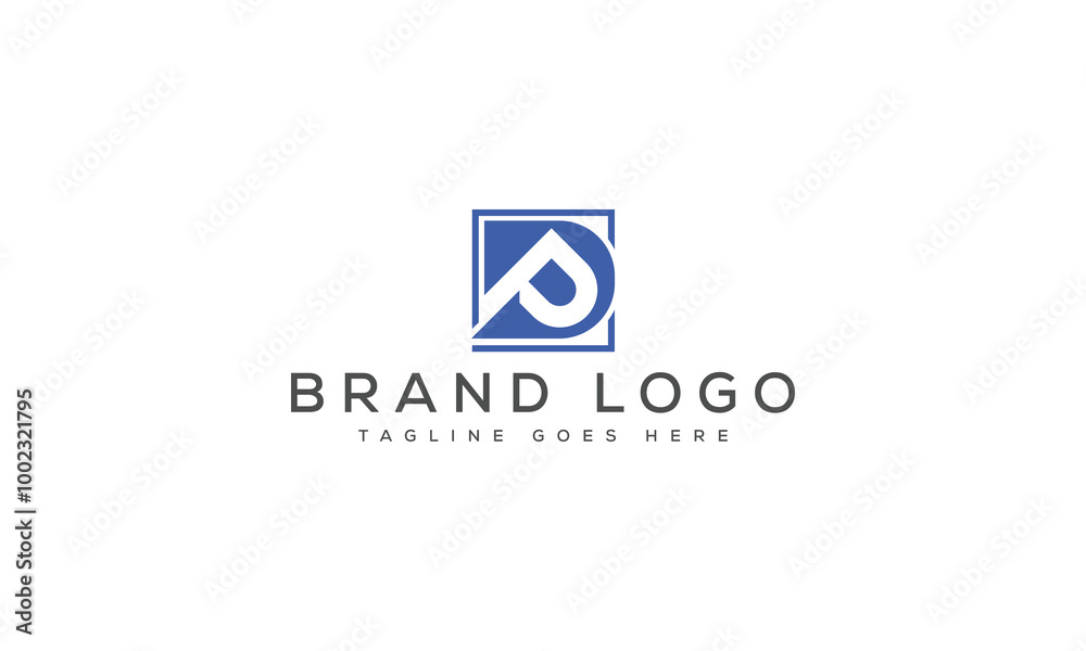 letter PD logo design vector template design for brand. letter PD logo design vector template design for brand.