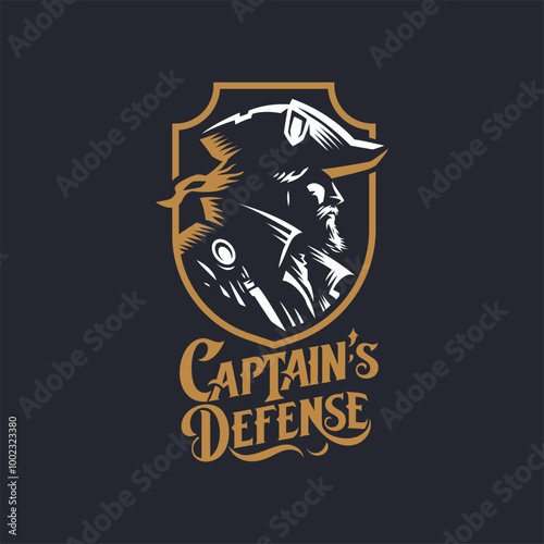 lustrate a emblem-style pirate ship, Pirate Inside his Sailing Ship
