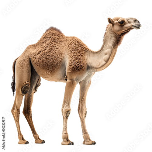 camel isolated on white