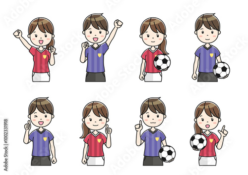 部活動イラスト10　Clip art of Club Activity Illustration