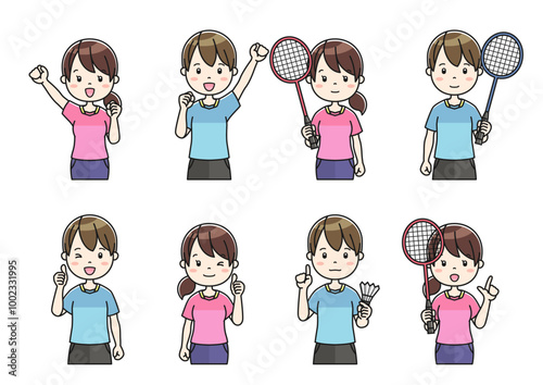 部活動イラスト14　Clip art of Club Activity Illustration