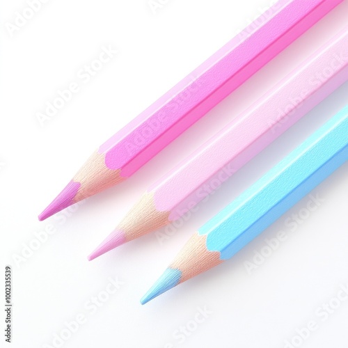 2408_109.Cute color pencil illustration on white background of False mastic photo